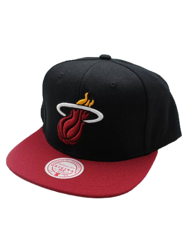 Šiltovka Mitchell & Ness NBA Team 2 Tone 2.0 Snapback Miami Heat Čierna | HHSS3264-MHEYYPPPBKRD