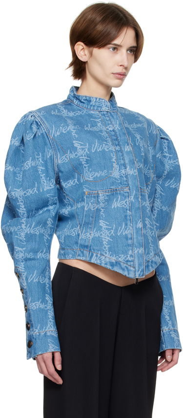 Bunda Vivienne Westwood Vivienne Westwood Filli Denim Jacket Modrá | 1901001F-W014I-, 1
