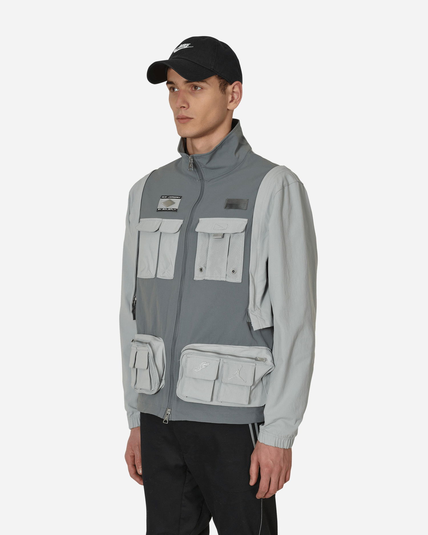 Vetrovka Jordan SoleFly x Jacket Šedá | DV7515-077, 1