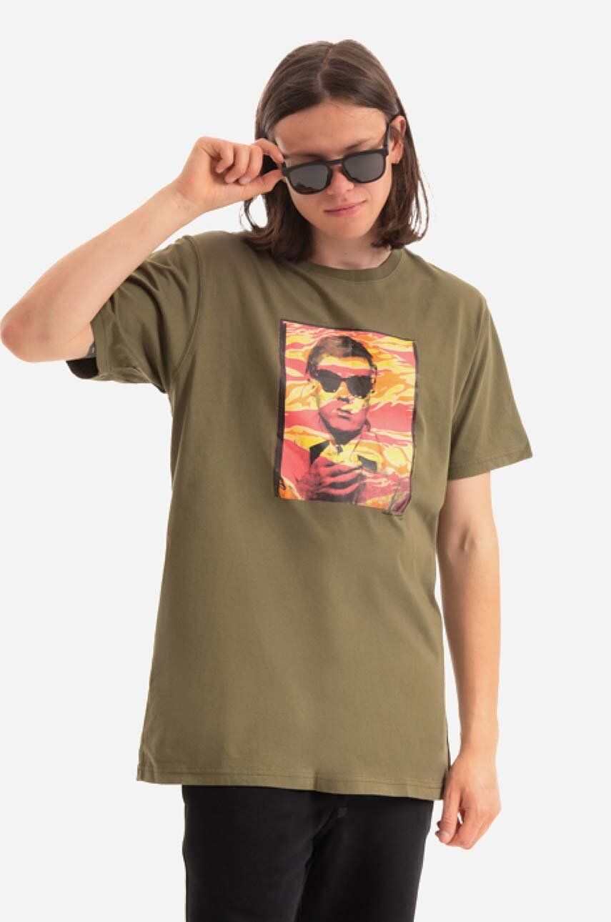Tričko Maharishi Warhol Polaroid Portrait T-Shirt Zelené | 9711.OLIVE, 0