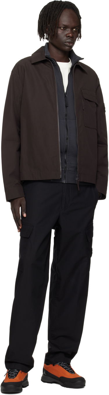 Bunda Stone Island Stone Island Weatherproof Canvas Overshirt Hnedá | K2S15 1200018 S00F1, 4