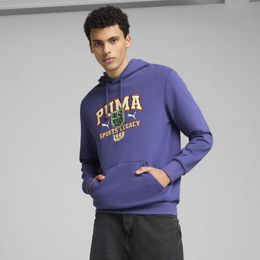 Mikina Puma SPORTS LEGACY Hoodie Fialová | 629629_46, 0
