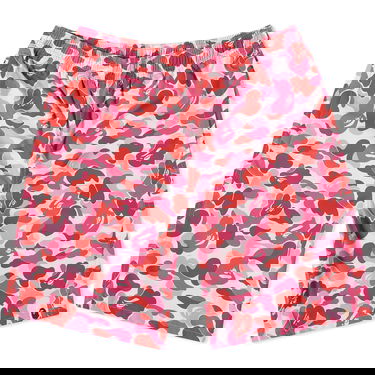 Šortky BAPE ABC Camo Beach Shorts Červená | 001SPJ301018M-PNK, 0