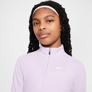 Mikina Nike Dri-FIT Long Sleeve 1/4 Zip Top Fialová | FD2853-537, 4
