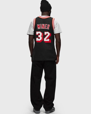 Dres Mitchell & Ness NBA DARK JERSEY MIAMI HEAT 1992-93 HAROLD MINER #32 Čierna | SMJY7098-MHE92HMNBLCK, 1