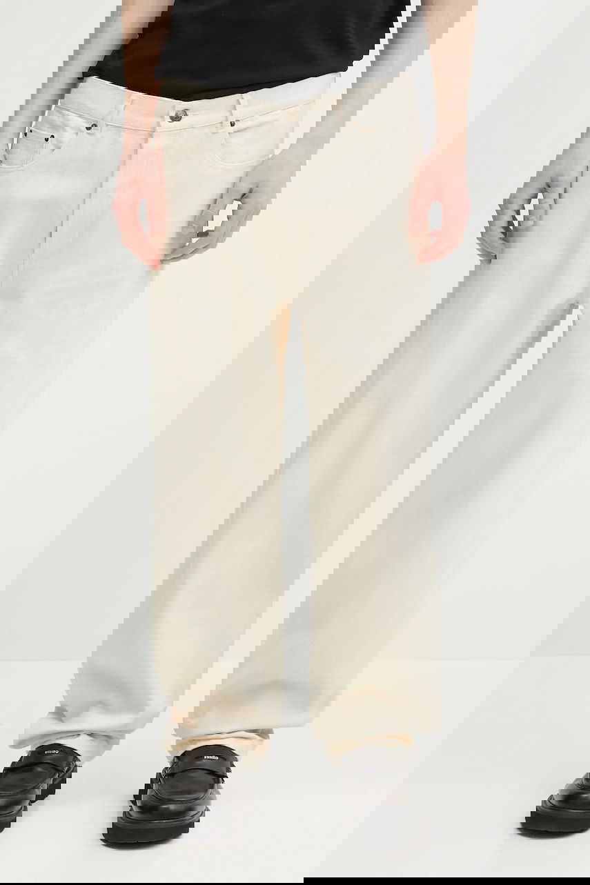 Džínsy A.P.C. Wide-Leg Jean Fairfax Béžová | COHGI.M09156, 0