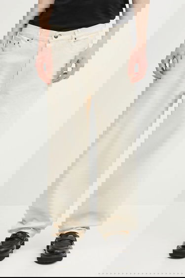 Džínsy A.P.C. Wide-Leg Jean Fairfax Béžová | COHGI.M09156, 0