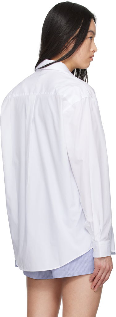 Košeľa Sporty & Rich Sporty & Rich Vendome Oversized Shirt Biela | SI006606205WH01, 2