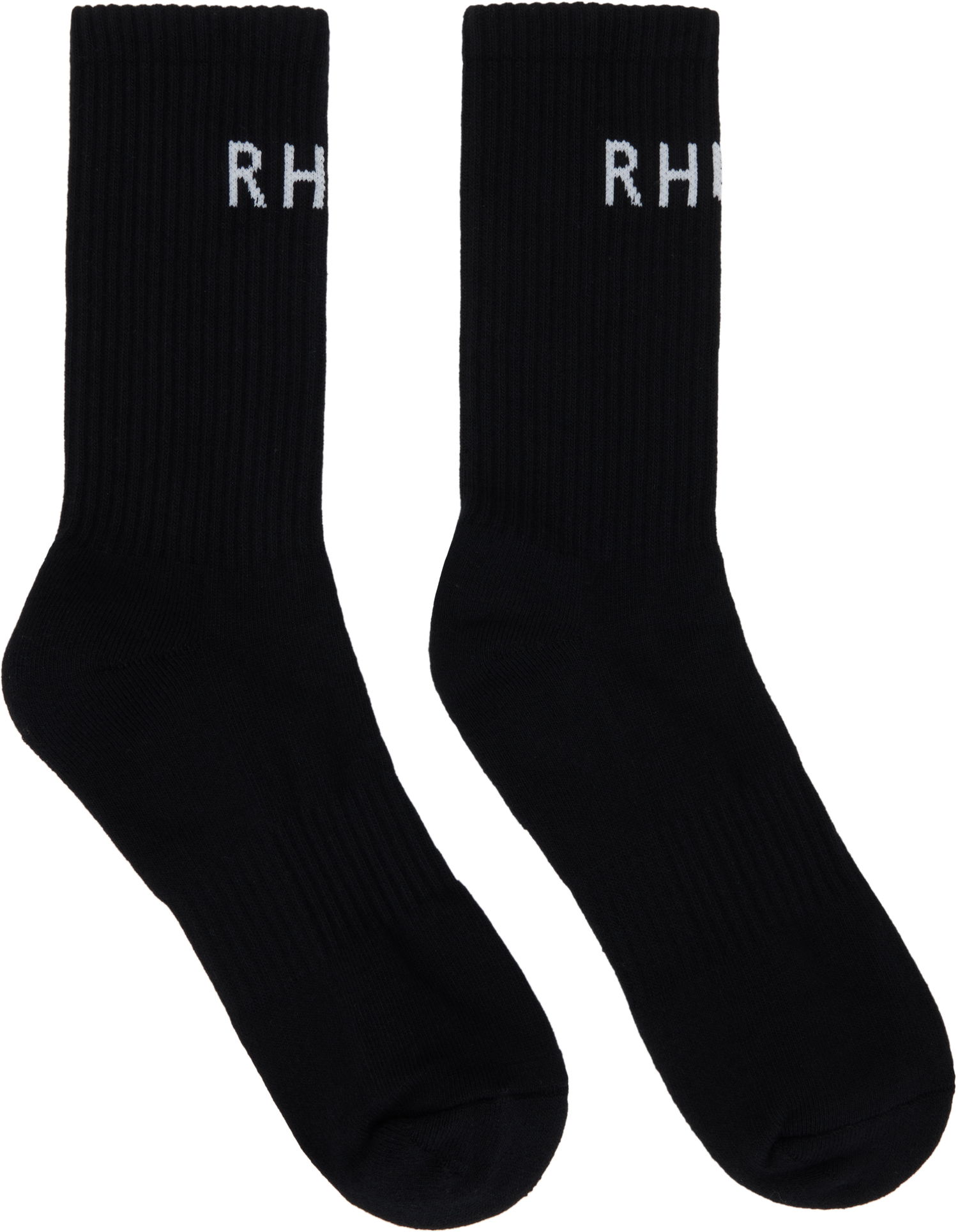 Ponožky Rhude Rhude Classic Logo Socks Čierna | RHSS25SO08227, 0