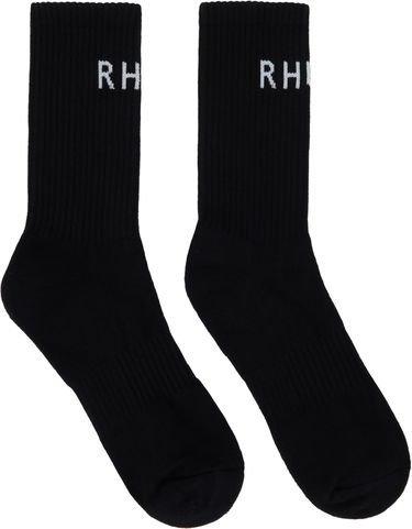 Ponožky Rhude Rhude Classic Logo Socks Čierna | RHSS25SO08227, 0