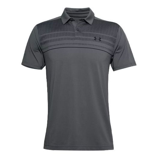 Polo tričko Under Armour Loose Short Sleeve Polo Šedá | 1356654-012, 0