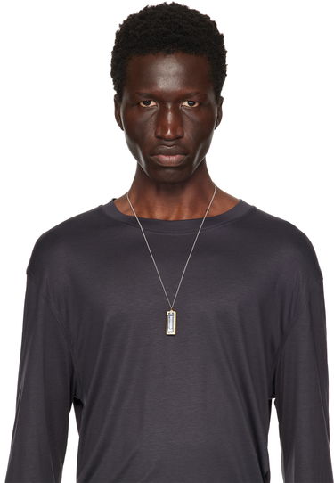 Náhrdelník LEMAIRE LEMAIRE HOHNER Edition Harmonica Pendant Necklace Metalická | JW0034 LO0042, 1