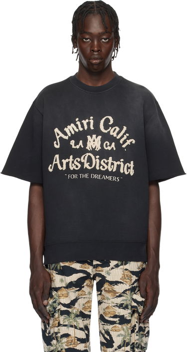 Mikina AMIRI 'Arts District' Short Sleeve Graphic T-Shirt Čierna | AMJYCW1055, 0