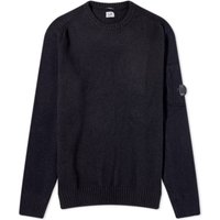 Sveter C.P. Company Fleece Knit Crewneck Navy | 15CMKN197A-006170A-888, 1