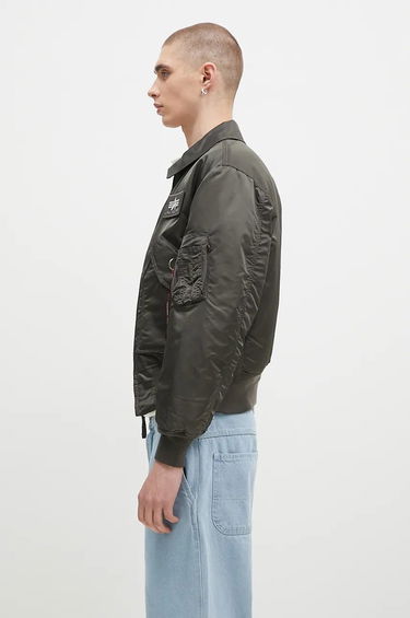 Bomber bunda Alpha Industries Bomber Jacket Oversize Zelené | 100102.04, 1