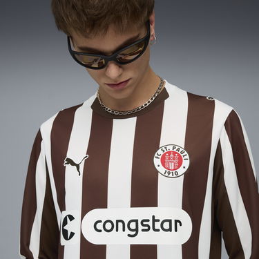 Dres Puma FC St. Pauli 25/26 Home Long Sleeve Jersey Hnedá | 783066_01, 2