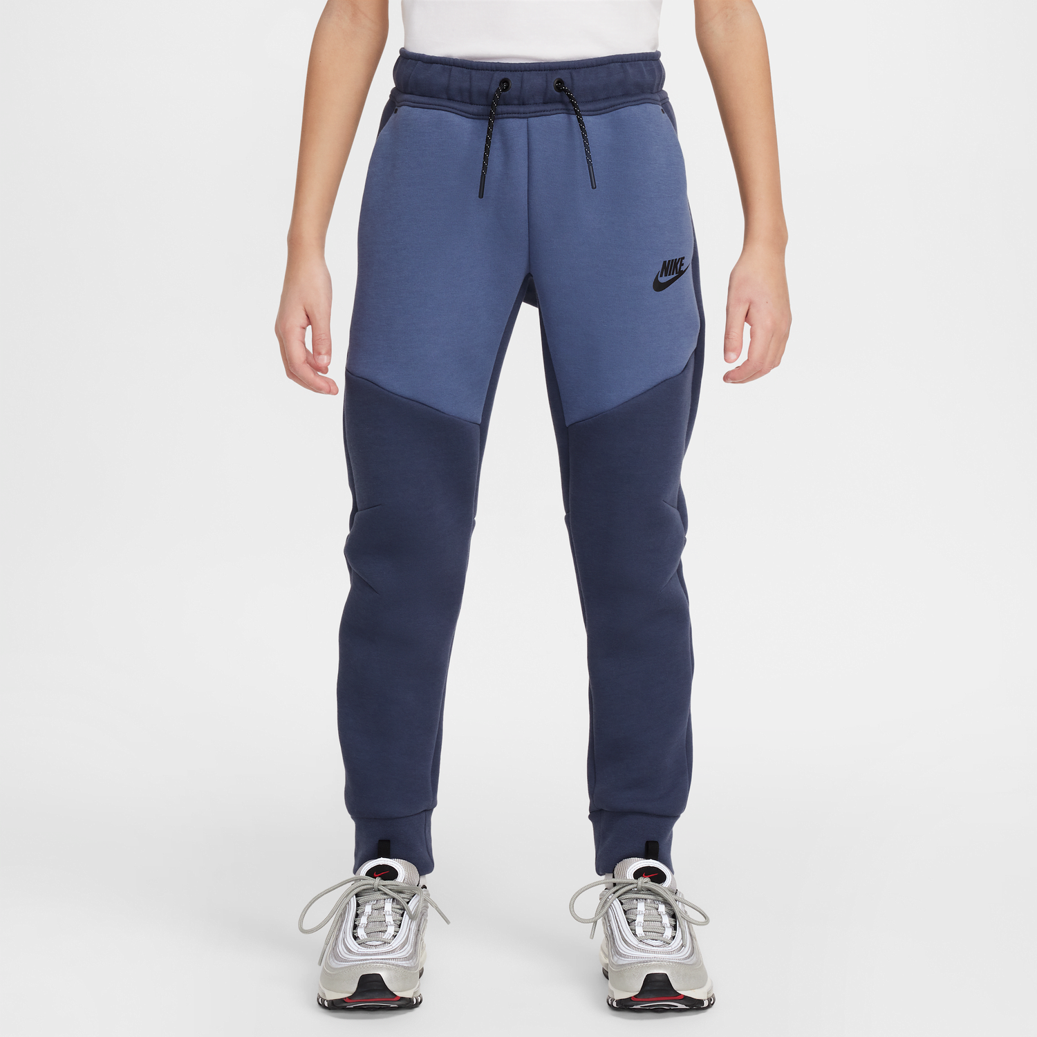 Tepláky Nike Sportswear Tech Fleece Older Kids' Pants Modrá | HV5869-437, 1