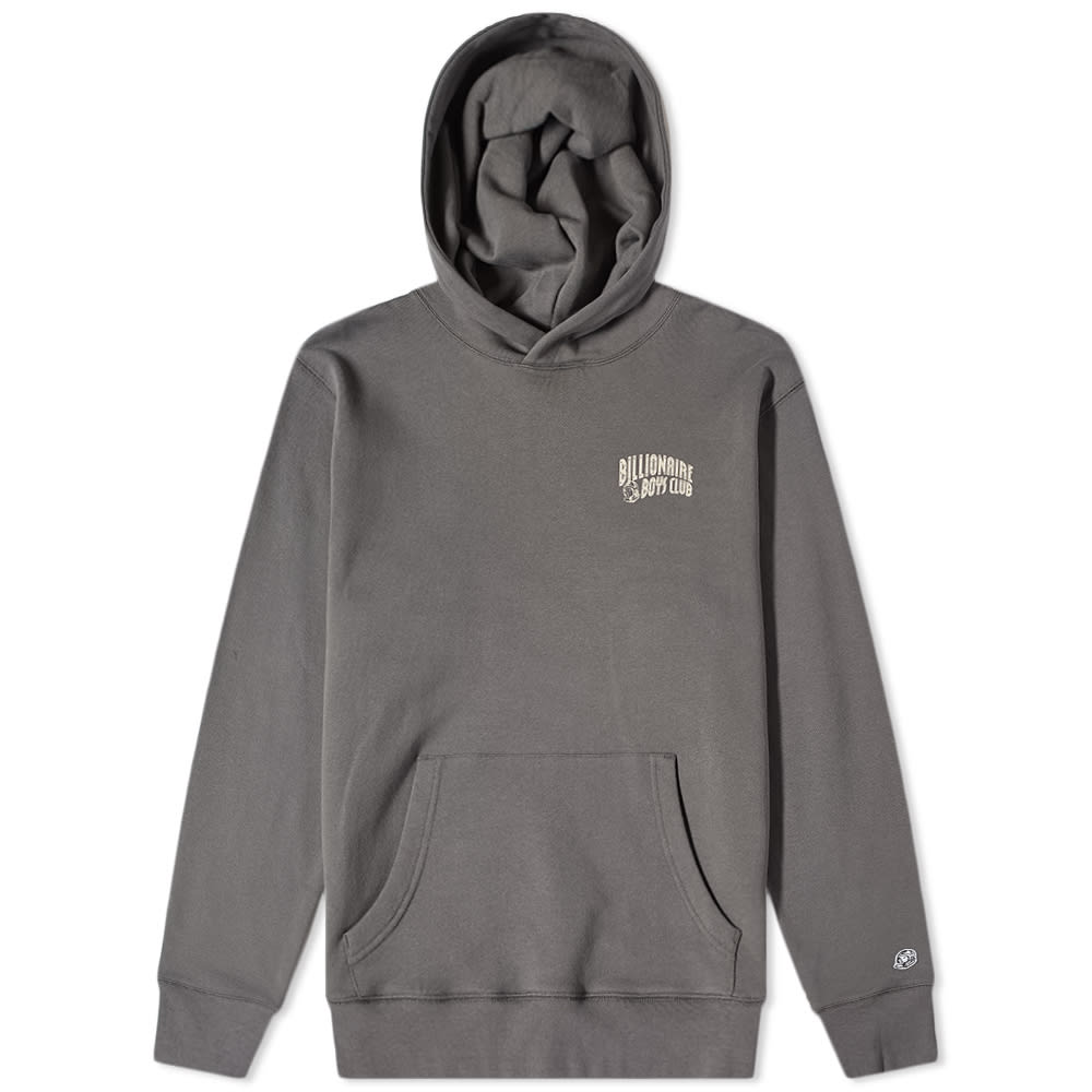 Mikina BILLIONAIRE BOYS CLUB Arch Logo Popover Hoody Šedá | BC005-SG, 0