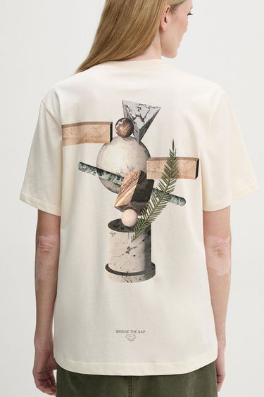 Tričko Filling Pieces Beige Graphic T-Shirt Biela | 74414089936, 1