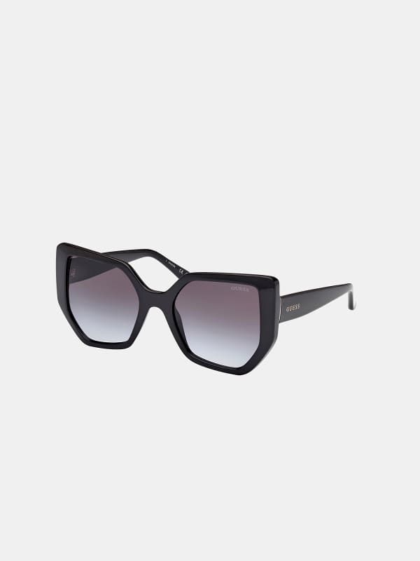 Slnečné okuliare GUESS Geometric Sunglasses Čierna | GU015455QQQ, 0