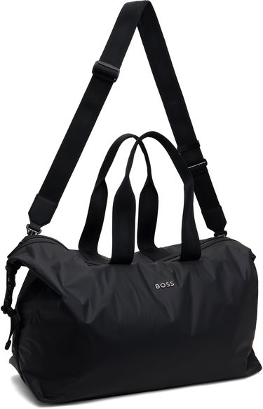 Cestovná taška BOSS BOSS Coated Nylon Satin Duffle Bag Čierna | 50541471, 1