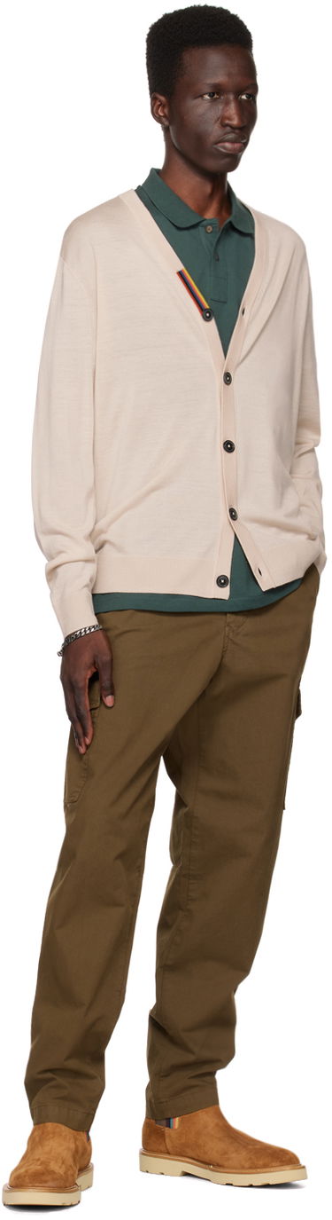 Sveter Paul Smith Paul Smith Artist Stripe Cardigan Béžová | M1R-122X-K01945-60, 3