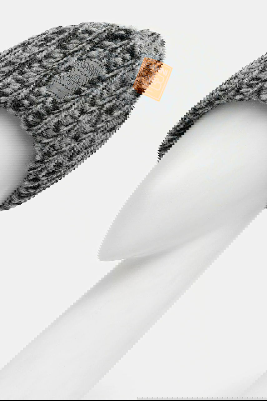 Kulicha GANNI Graphic Wool Hand Knit Beanie Rôznofarebný | A6904, 1