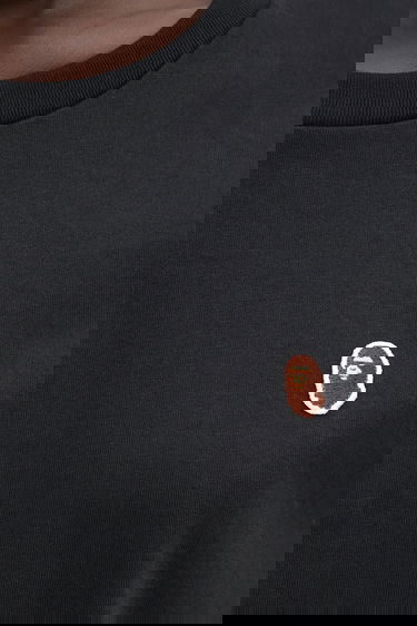 Tričko BAPE Ape Head One Point T-Shirt Čierna | 001TEL302061L, 3