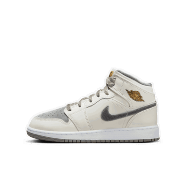Tenisky a topánky Jordan Air Jordan 1 Mid SE "Velvet Toe" GS Biela | FB9899-100, 2