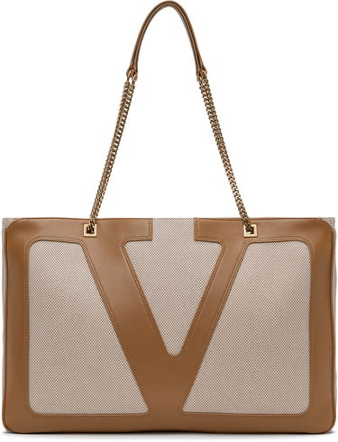 Tote bag Valentino Valentino Viva Superstar Large Canvas Tote Hnedá | 6Y0B0D31GJB9QR, 0