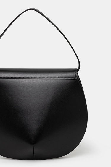 Kabelka Coperni Coperni U.F.O. Leather Handbag Čierna | COPBA34405, 2