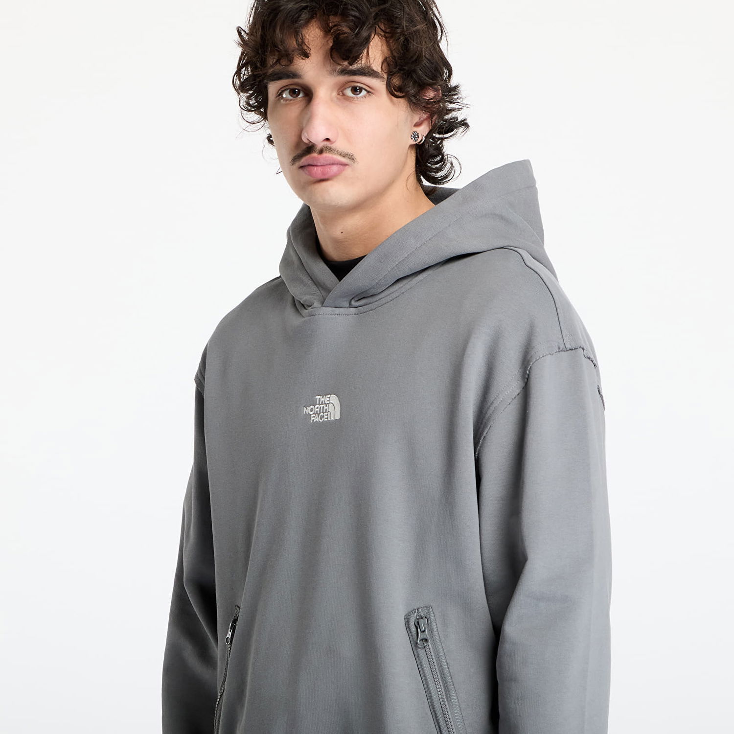 Mikina The North Face The North Face Heritage Graphic Relaxed Hoodie Šedá | NF0A8C420UZ1, 1