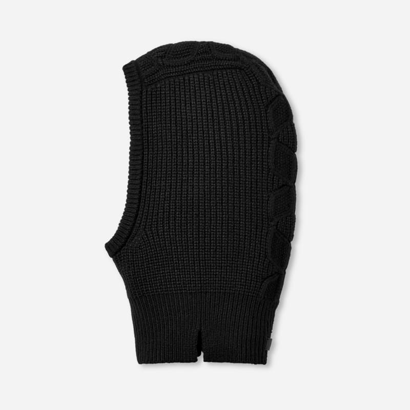 Kulicha UGG UGG Cable Knit Balaclava Čierna | 102740-BLK, 1