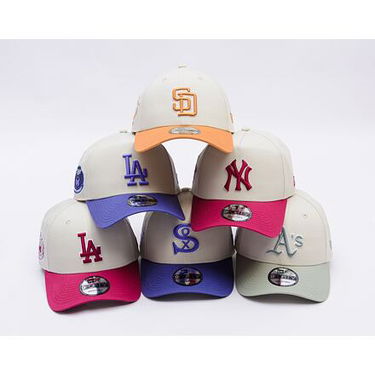 Šiltovka New Era New Era MLB World Series Patch 9FORTY LA Dodgers Adjustable Cap Béžová | 60595243, 7