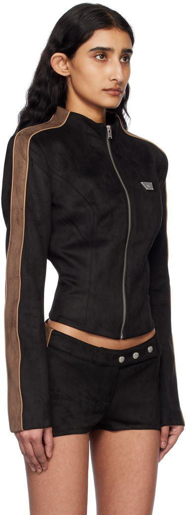 Bunda MISBHV MISBHV Faux Suede Moto Jacket Čierna | 250W403, 1