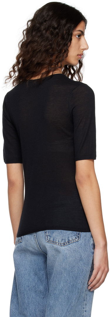 Sveter TOTEME TOTEME Crewneck T-Shirt Čierna | 224-5122-339, 2