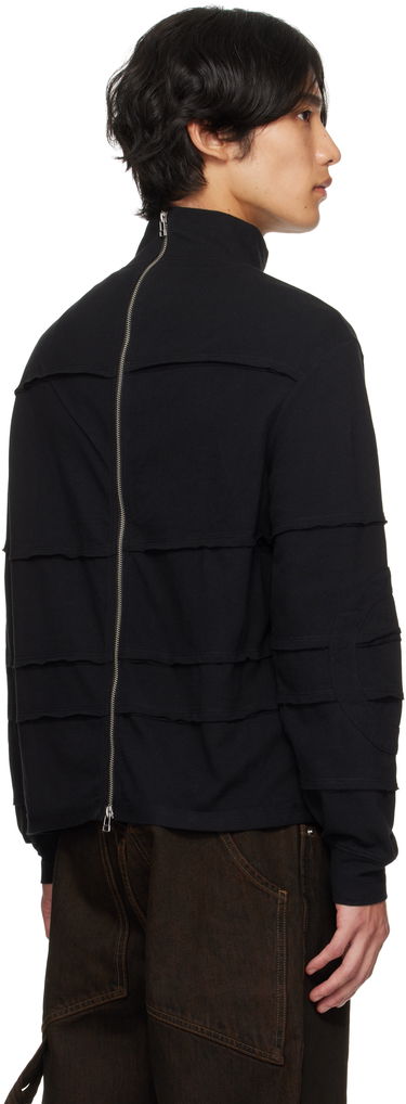 Sveter Eckhaus Latta Eckhaus Latta Striated Turtleneck Čierna | 1413-EL-PF25-N, 2