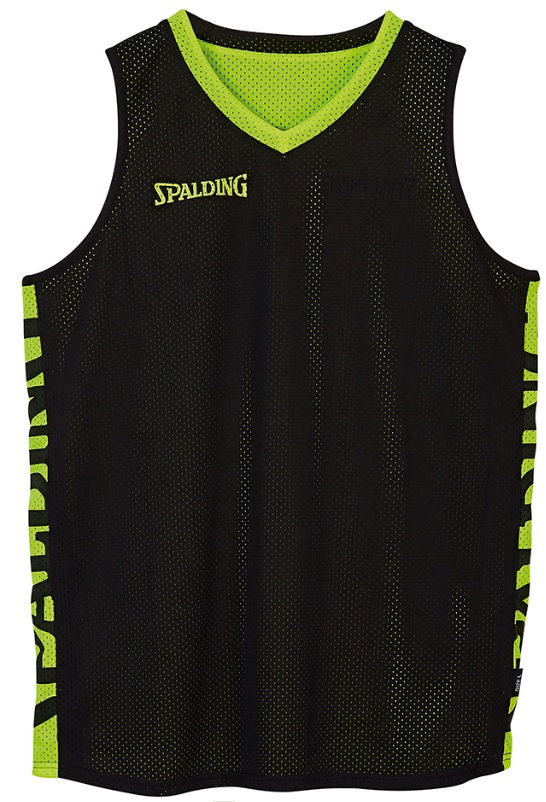 Dres Spalding Spalding Essential Reversible Basketball Jersey Čierna | 3002025-05