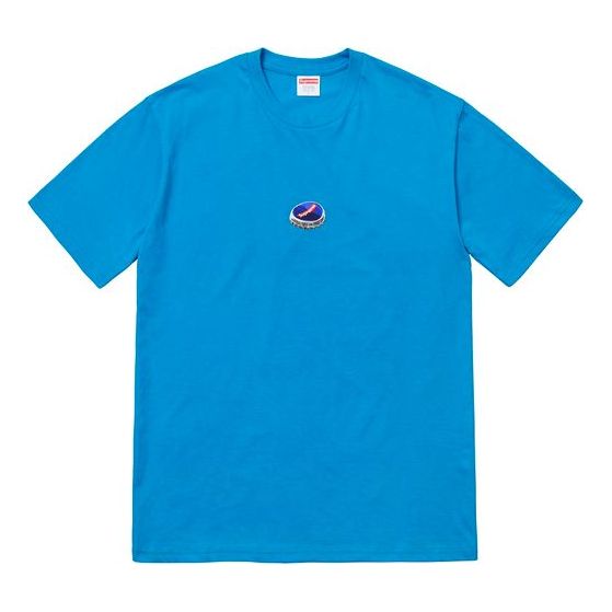 Tričko Supreme Bottle Cap Graphic T-Shirt Modrá | SUP-FW18-037