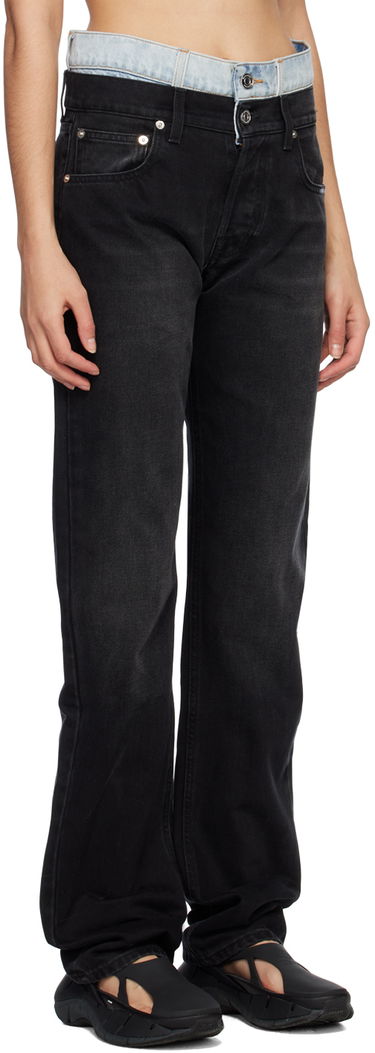 Džínsy VETEMENTS VTMNTS Double Waist Jeans Čierna | VL16PA400B, 1