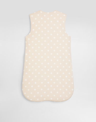 Pyžamo Dolce & Gabbana Dolce & Gabbana Newborn Polka Dot Jersey Baby Nest Béžová | LNJAH6G7PJFS9000, 2