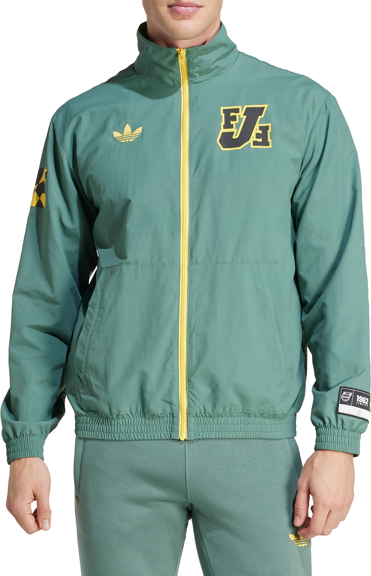 Súprava adidas Originals adidas Originals Jamaica VRCT Tracktop Jacket Zelené | je5333, 0
