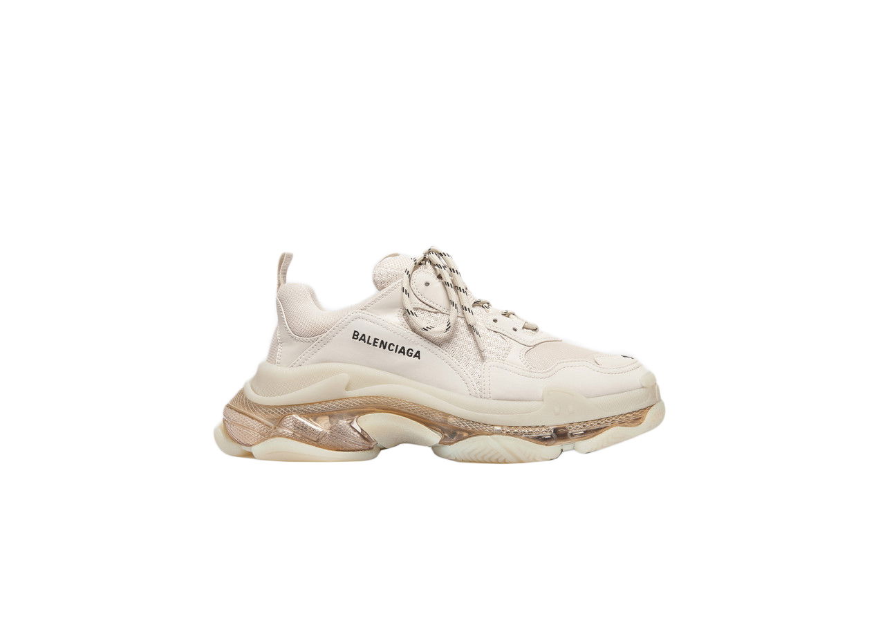Tenisky a topánky Balenciaga Triple S Crystal Clear Sole W Béžová | 544351W09O19005, 0