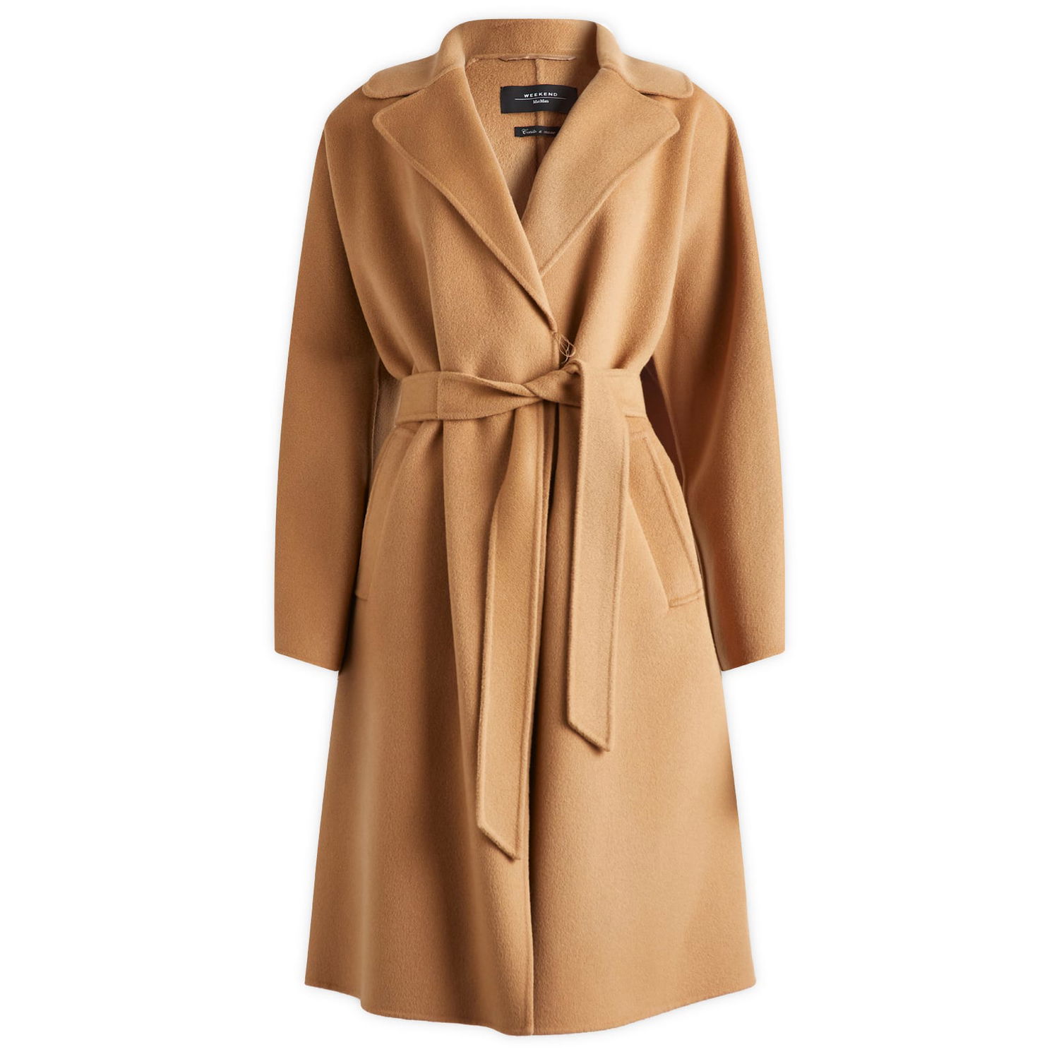 Kabáty Max Mara Weekend Max Mara Women's Civada Wool Coat Hnedá | 2515011011600, 1