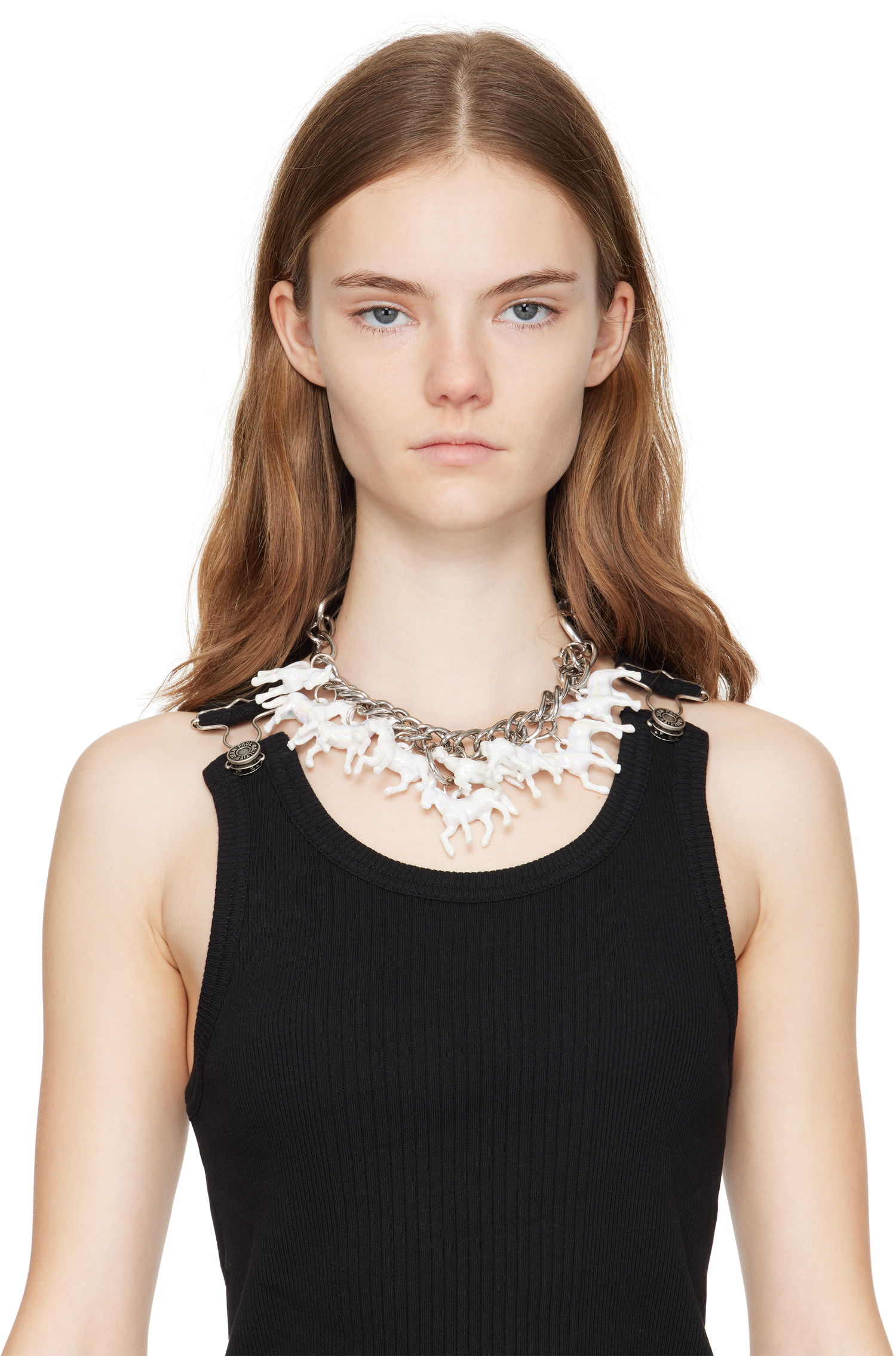 Náhrdelník Chopova Lowena Chopova Lowena Horse Girl Chain Necklace Metalická | 6600, 1