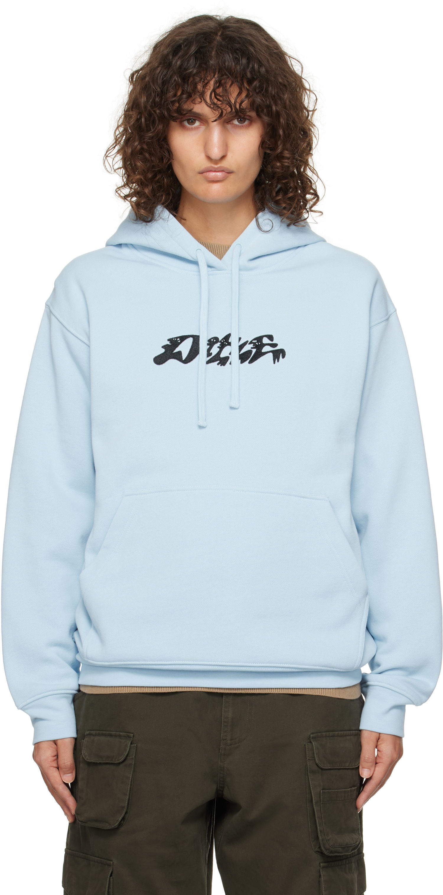 Mikina Dime Happy Hoodie Modrá | DIMEFA2420STO, 0