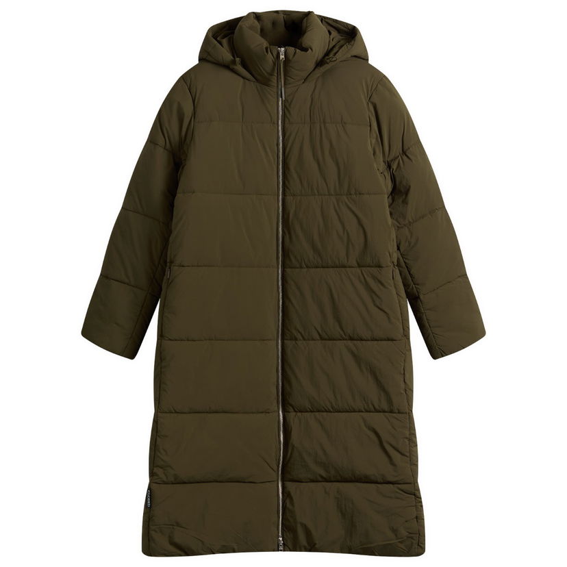 Prešívaná bunda CLOSED Longline Puffer Coat Zelené | C97378-69F-22-694