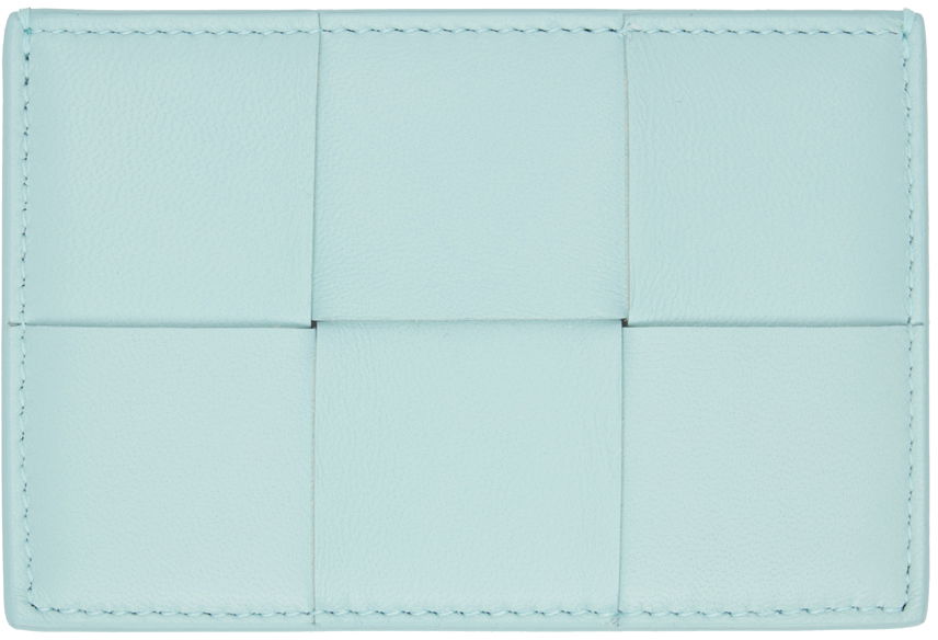 Peňaženka Bottega Veneta Cassette Card Holder Tyrkysová | 742693 VCQC4, 0