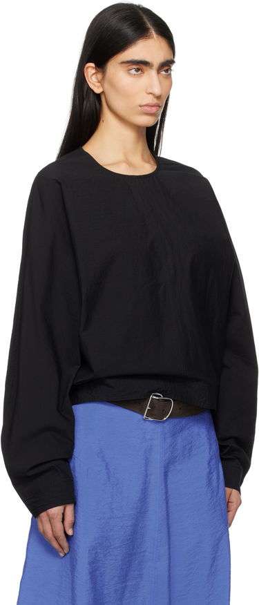 Sveter TOTEME TOTEME Batwing Top Čierna | 252-WRT0431-FB0374, 1