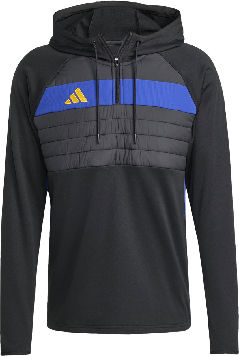 Mikina adidas Originals Tiro25 Essentials Winterized Hooded Training Top Čierna | jw4588